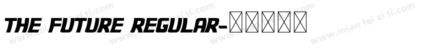 the future regular字体转换